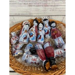 Nativity Figurine Set of 14, Made in Mexico